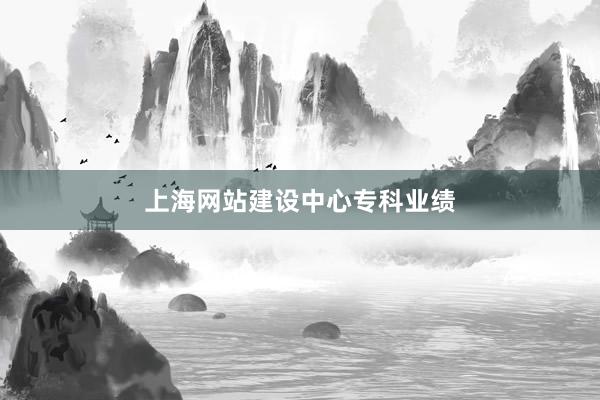上海网站建设中心专科业绩